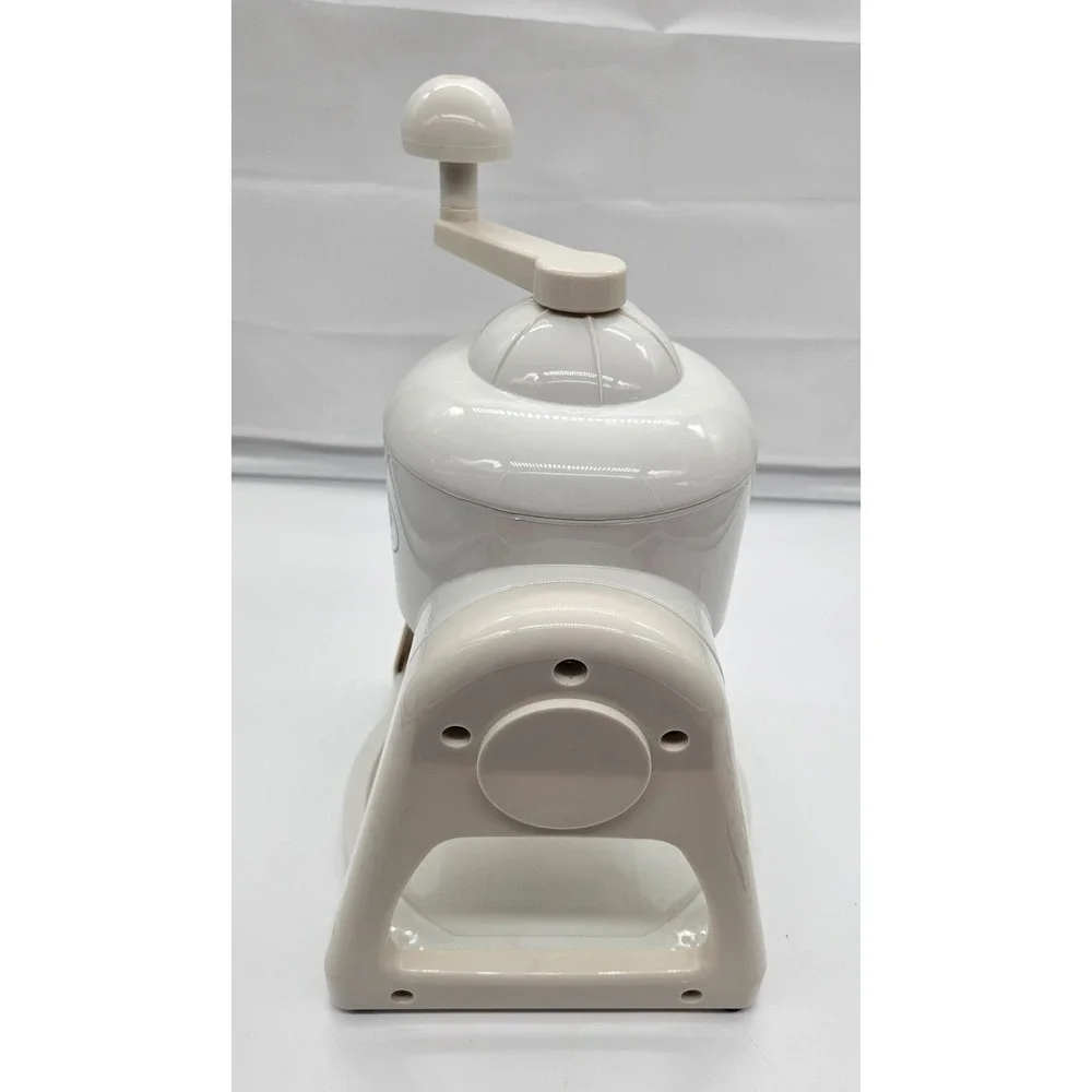 White Ice Grinder - Manual Snow Cone Maker